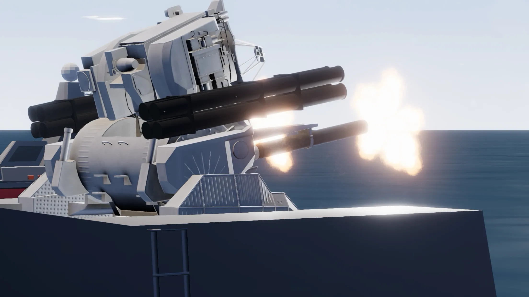 C-RAM CIWS simulator v4.98 APK Мод (Много денег, Много денег, Скорость) Screenshot 4