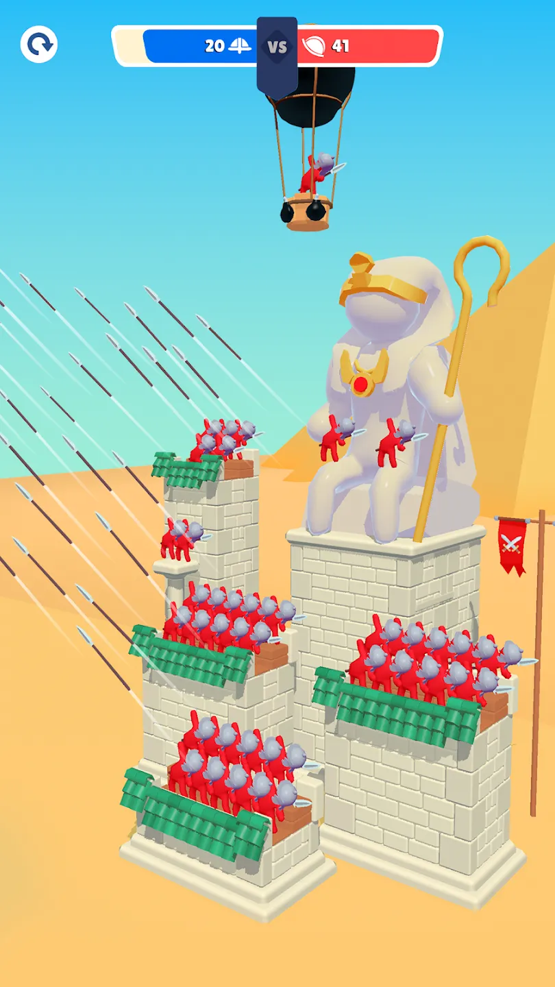 Archery Bastions: Захват замка v0.20.4 APK Мод (Много денег) Screenshot 2