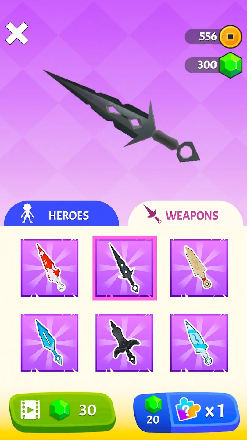 Kunai Master: Ninja Assassin [мод: много денег] Screenshot 4