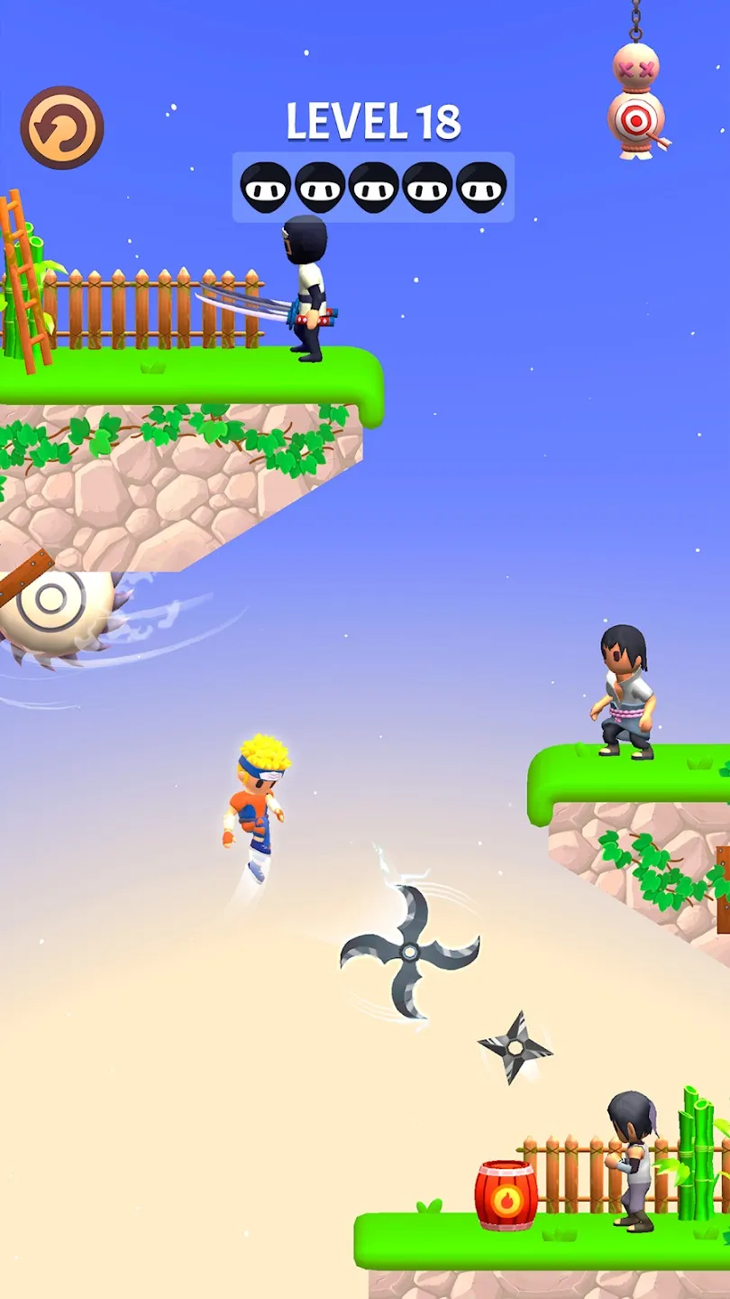 Kunai Master: Ninja Assassin [мод: много денег] Screenshot 5