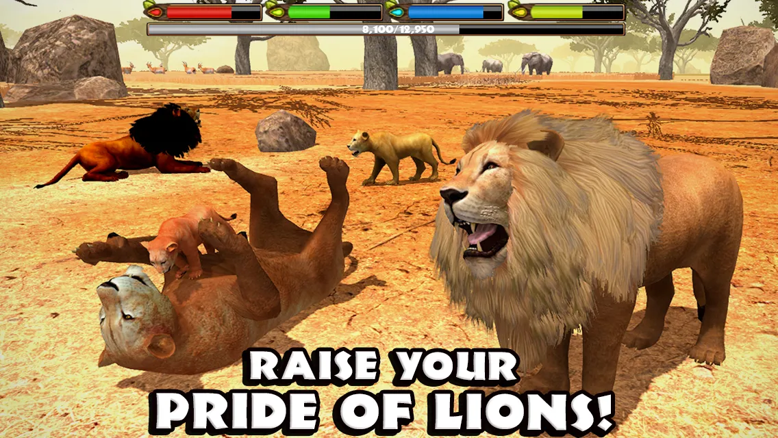 Ultimate Lion Simulator [мод: полная версия] Screenshot 3