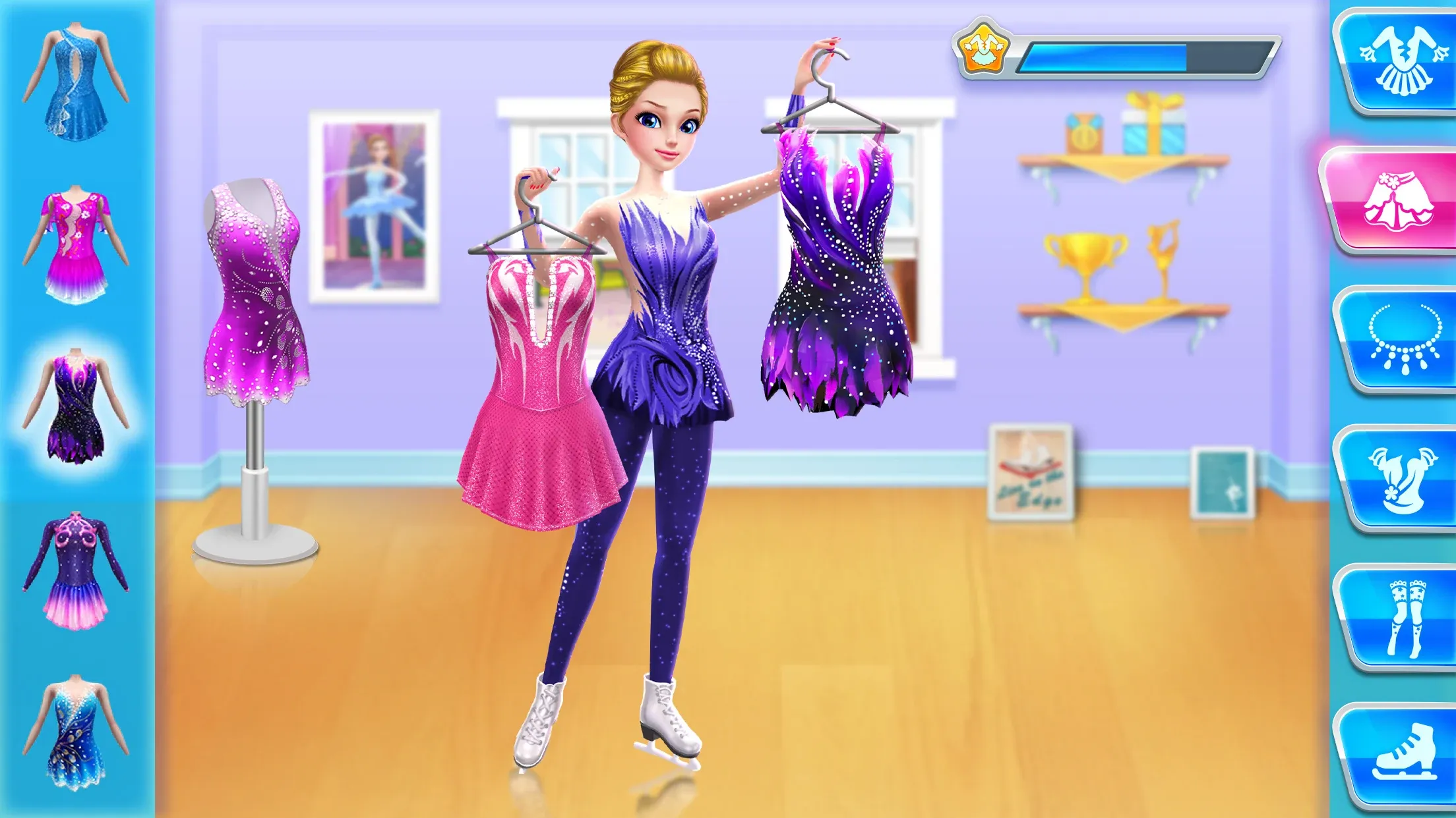 Балерина-фигуристка v2.7.1 APK Мод (Всё открыто) Screenshot 1