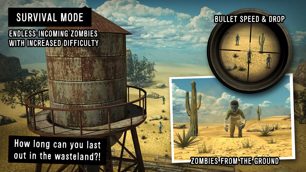Last Hope - Zombie Sniper 3D v6.23 APK Мод (Много денег) Screenshot 5
