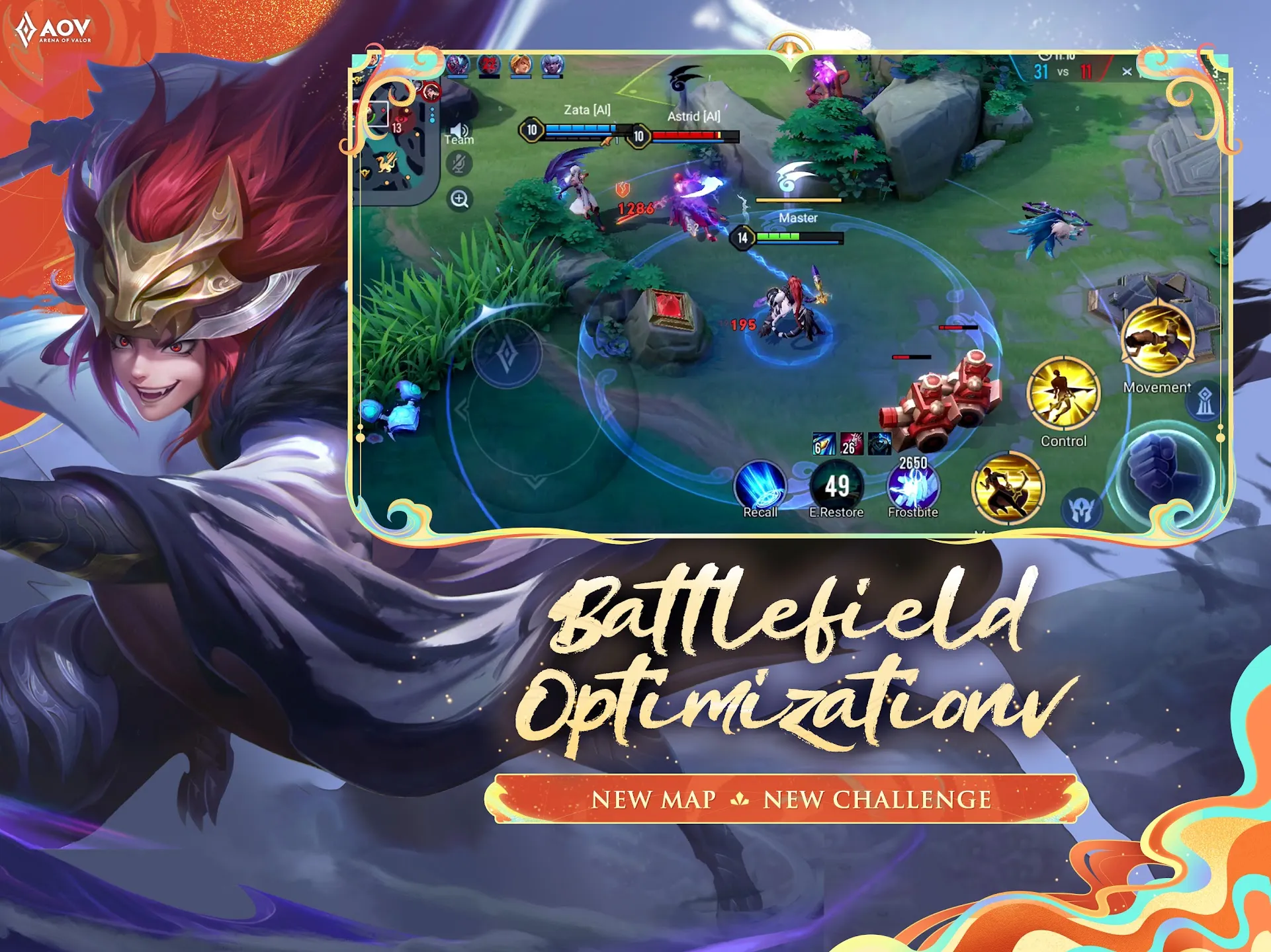 Garena AOV: 5v5 fest [мод: меню] Screenshot 2