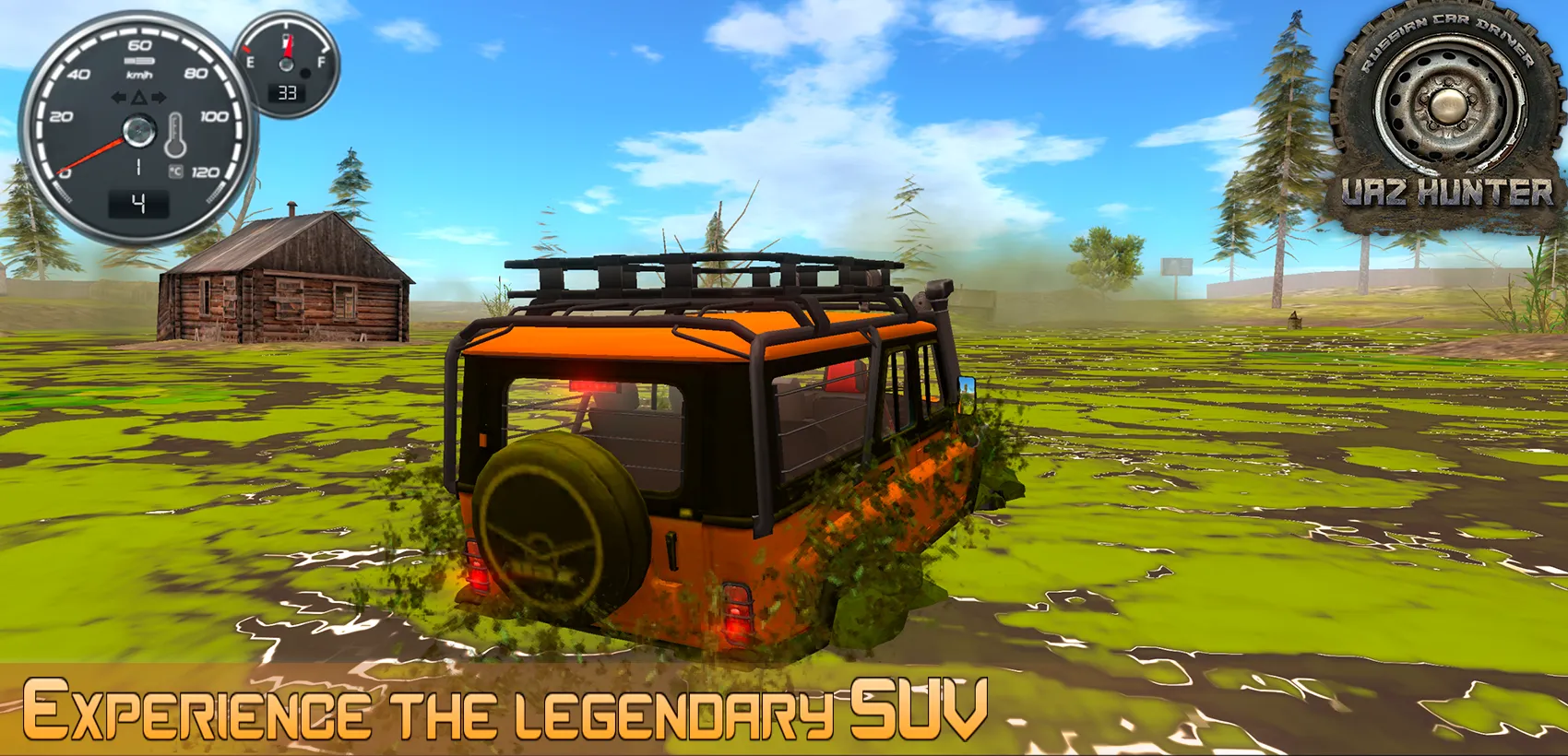 Симулятор вождения UAZ Hunter v1.4.3 APK Мод (Меню, Много денег) Screenshot 1 Симулятор вождения UAZ Hunter v1.4.3 APK Мод (Меню, Много денег) Screenshot 1