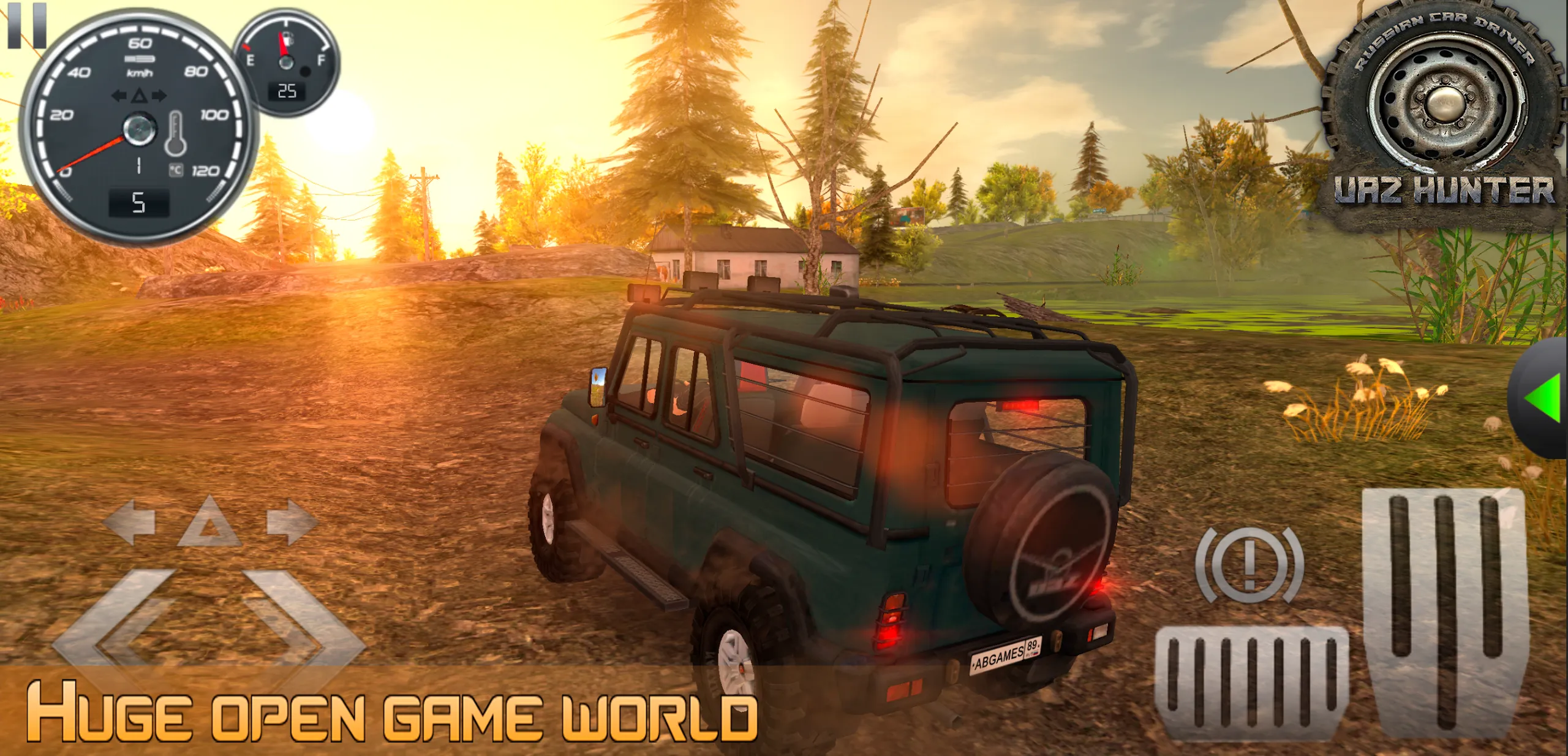 Симулятор вождения UAZ Hunter v1.4.3 APK Мод (Меню, Много денег) Screenshot 2 Симулятор вождения UAZ Hunter v1.4.3 APK Мод (Меню, Много денег) Screenshot 2
