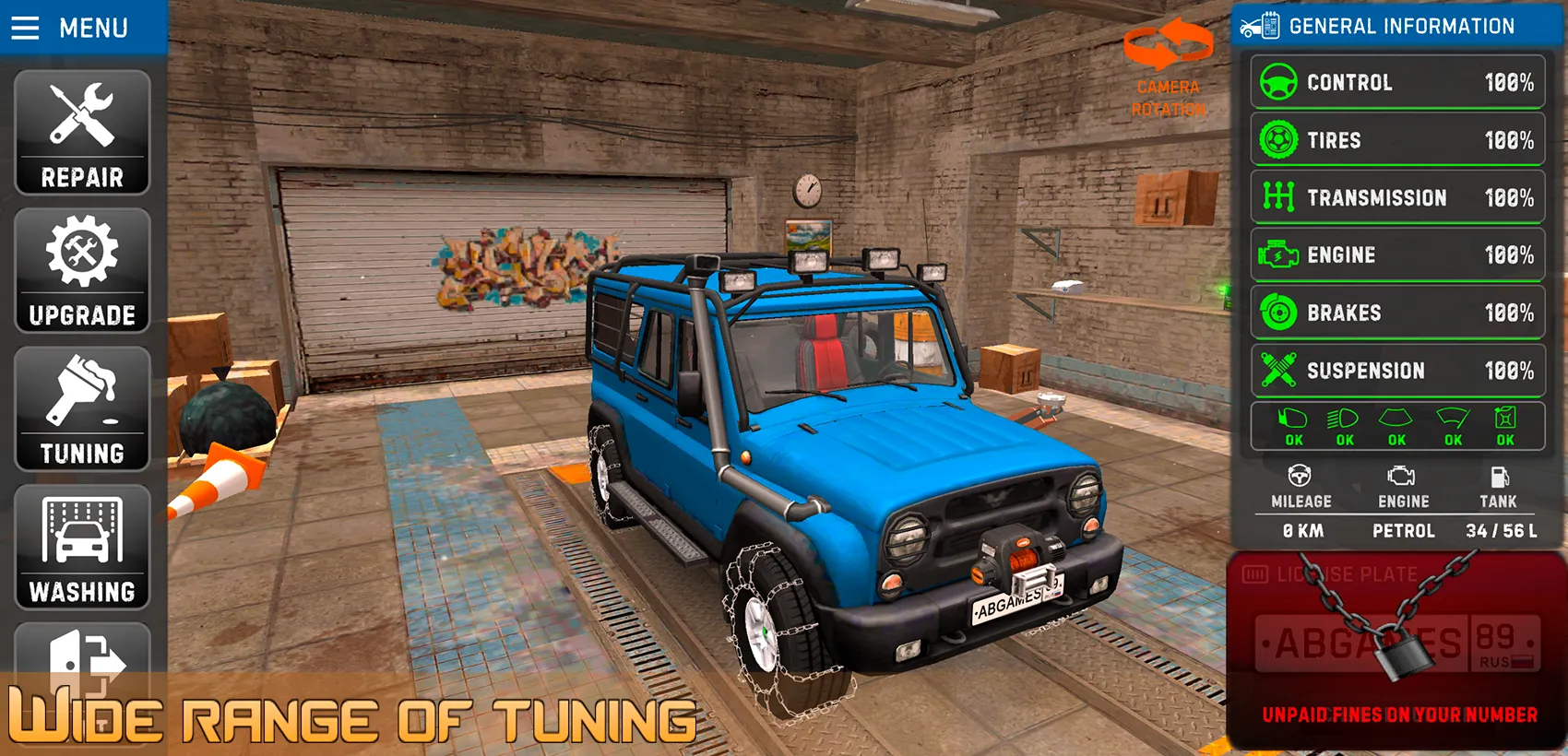 Симулятор вождения UAZ Hunter v1.4.3 APK Мод (Меню, Много денег) Screenshot 4 Симулятор вождения UAZ Hunter v1.4.3 APK Мод (Меню, Много денег) Screenshot 4