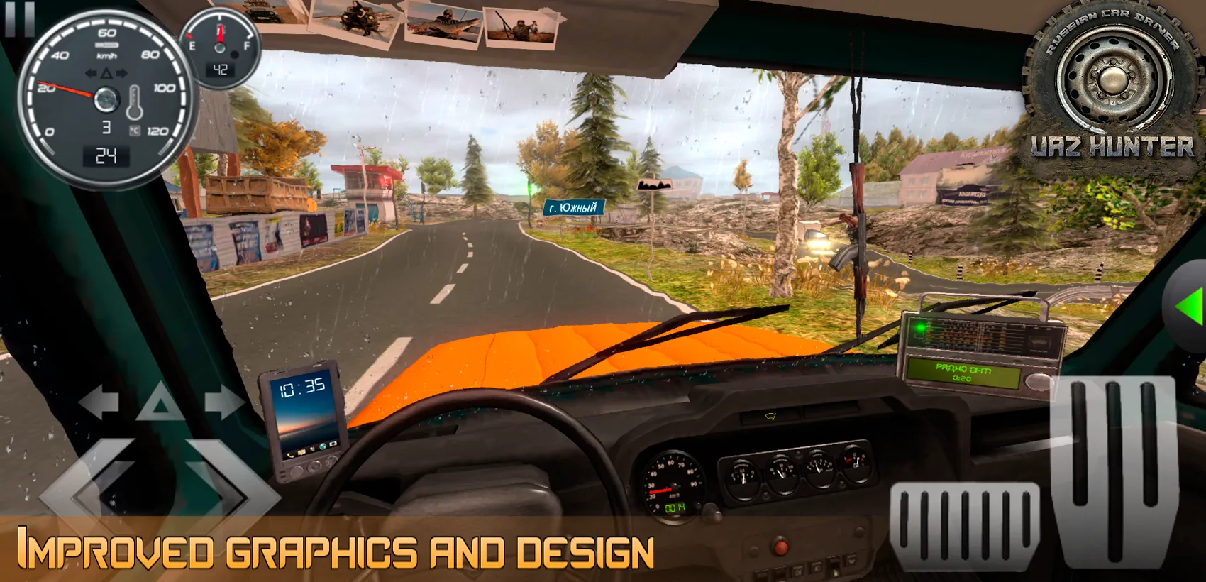 Симулятор вождения UAZ Hunter v1.4.3 APK Мод (Меню, Много денег) Screenshot 5 Симулятор вождения UAZ Hunter v1.4.3 APK Мод (Меню, Много денег) Screenshot 5