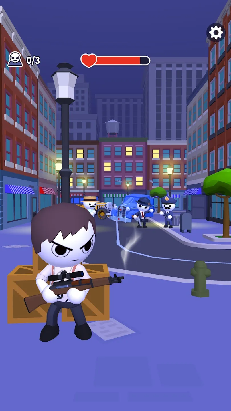 Mafia Sniper: Снайпер-шутер 3D [мод: много денег] Screenshot 2