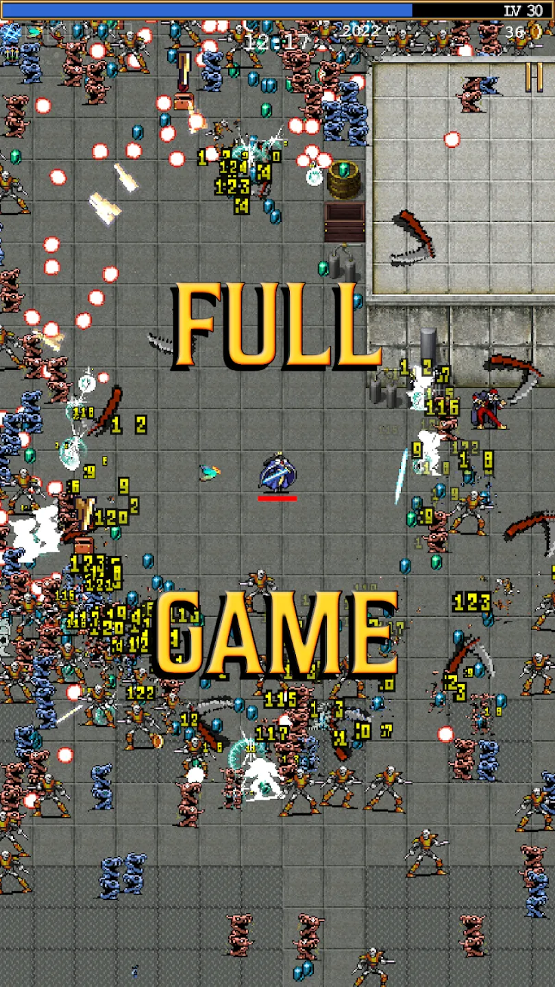 Vampire Survivors v1.14.111 APK Мод (Меню, Много денег, Режим бога) Screenshot 1