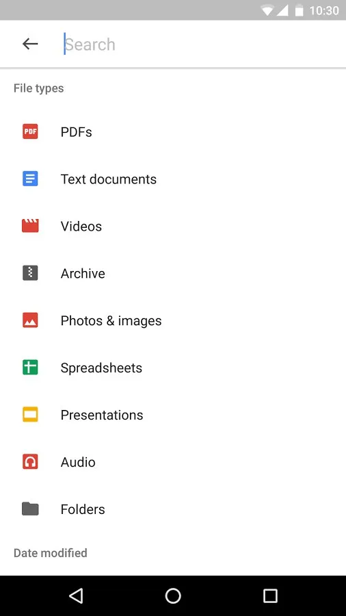 Google Диск Screenshot 2
