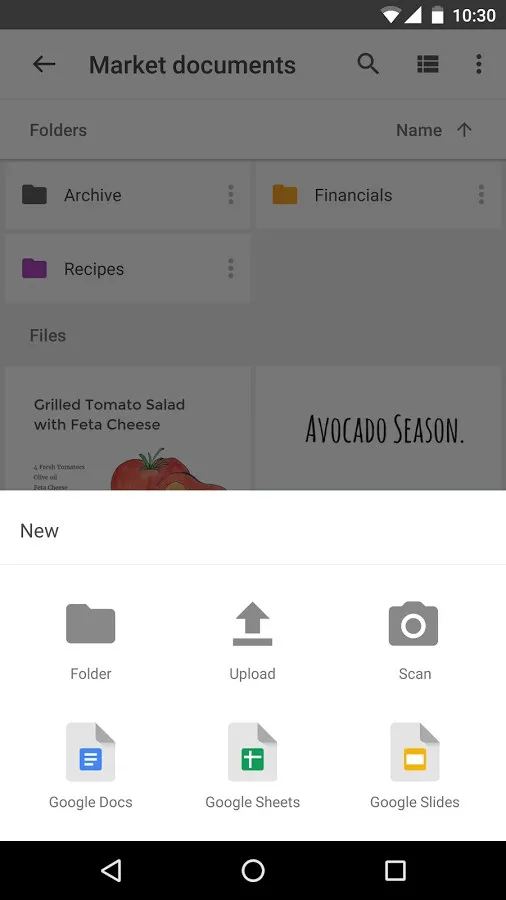 Google Диск Screenshot 4