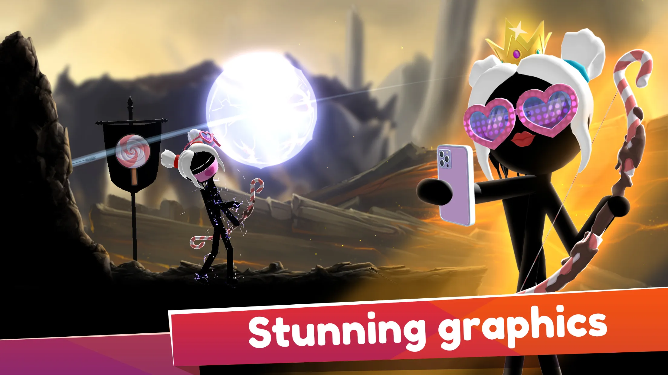 Stickman Archer Онлайн v25.0729.2733 APK Мод (Меню, Скорость, Без рекламы) Screenshot 5