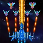 Взломанный Shootero: Galaxy Space Shooter [мод: режим бога] на Андроид