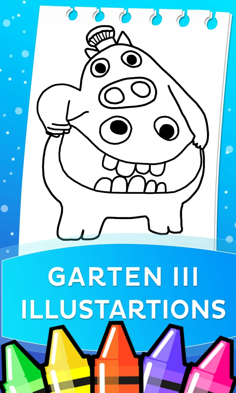 Garten Of BanBan 3 Coloring v1.0 APK Screenshot 1
