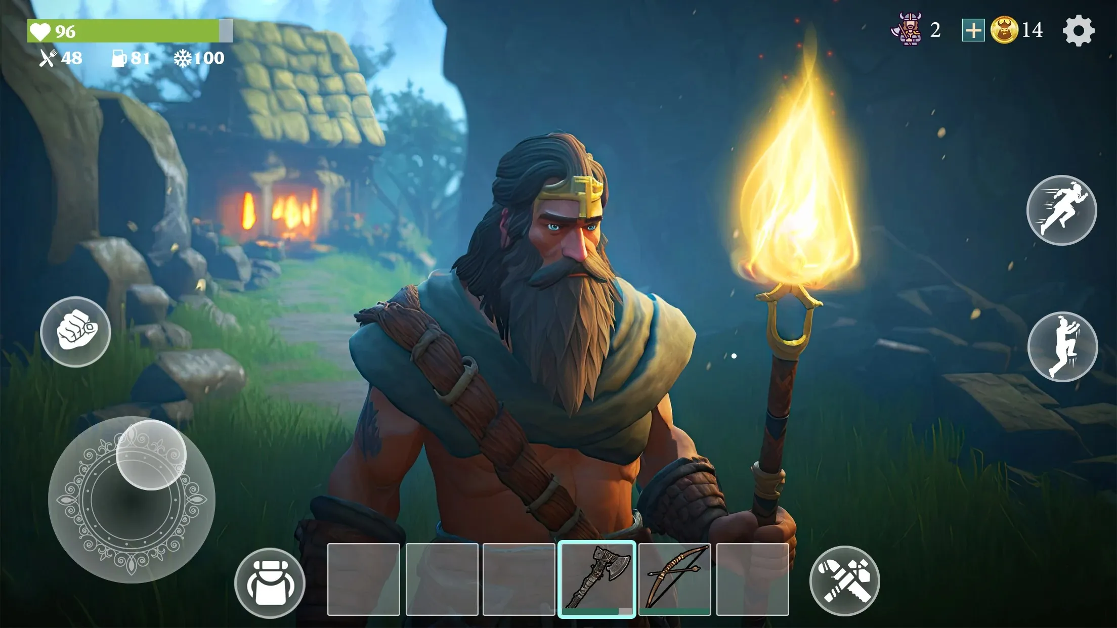 Last Viking: God of Valhalla [мод: много денег] Screenshot 1