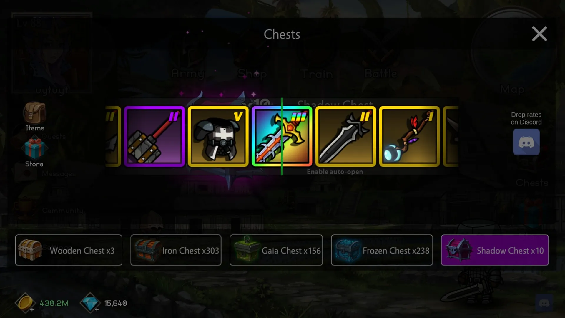 Auto Battles Online - Idle PvP [мод: меню] Screenshot 1
