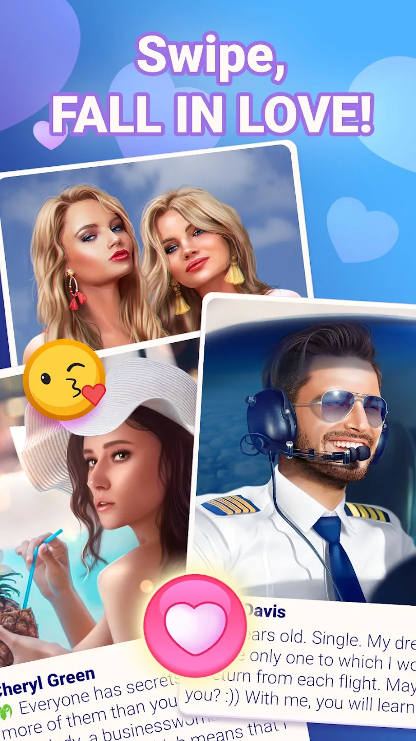 Love Stories: Dating game [мод: много денег] Screenshot 1