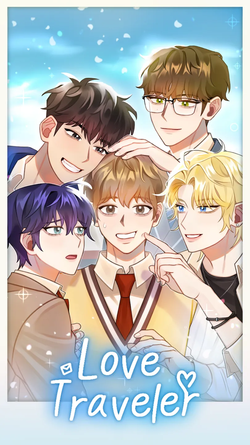 Love Traveler: BL Visual Novel v1.2.7 APK Мод (Меню, Много денег, Автоплей, Без рекламы) Screenshot 1