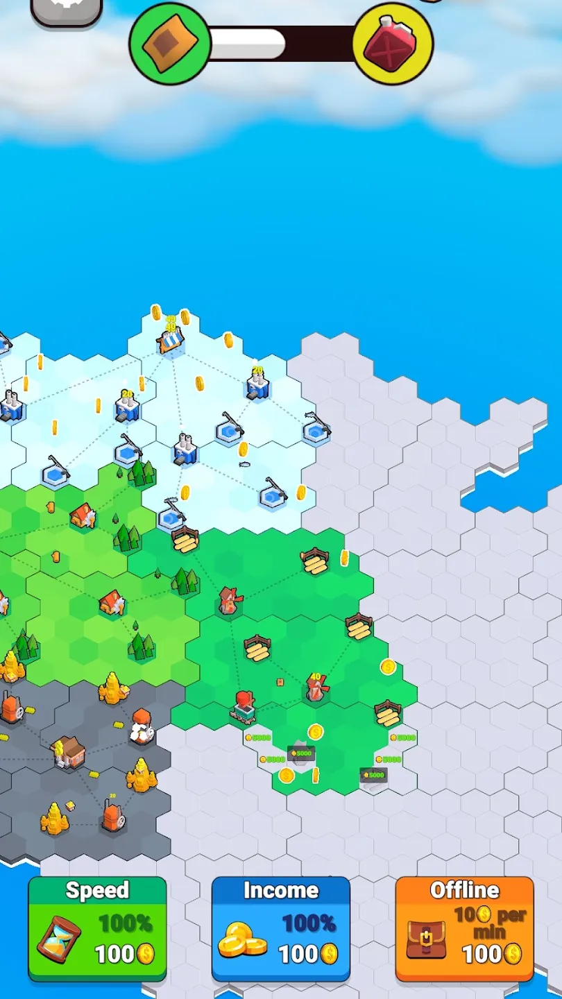 Factory World [мод: много денег] Screenshot 4