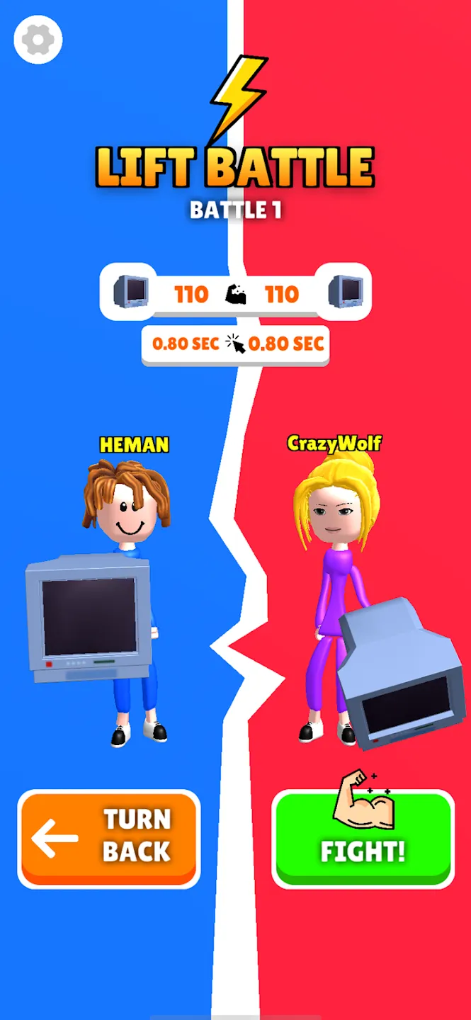 Lifting Hero v46.15.2 APK Мод (Меню, Много денег, Без рекламы) Screenshot 4
