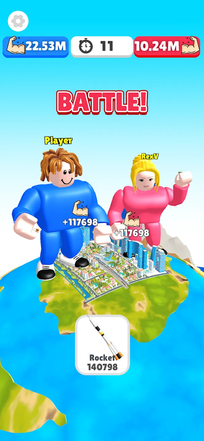 Lifting Hero v46.15.2 APK Мод (Меню, Много денег, Без рекламы) Screenshot 5