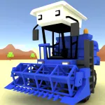 Скачать Blocky Farm Racing & Simulator Мод (Всё открыто) на Андроид