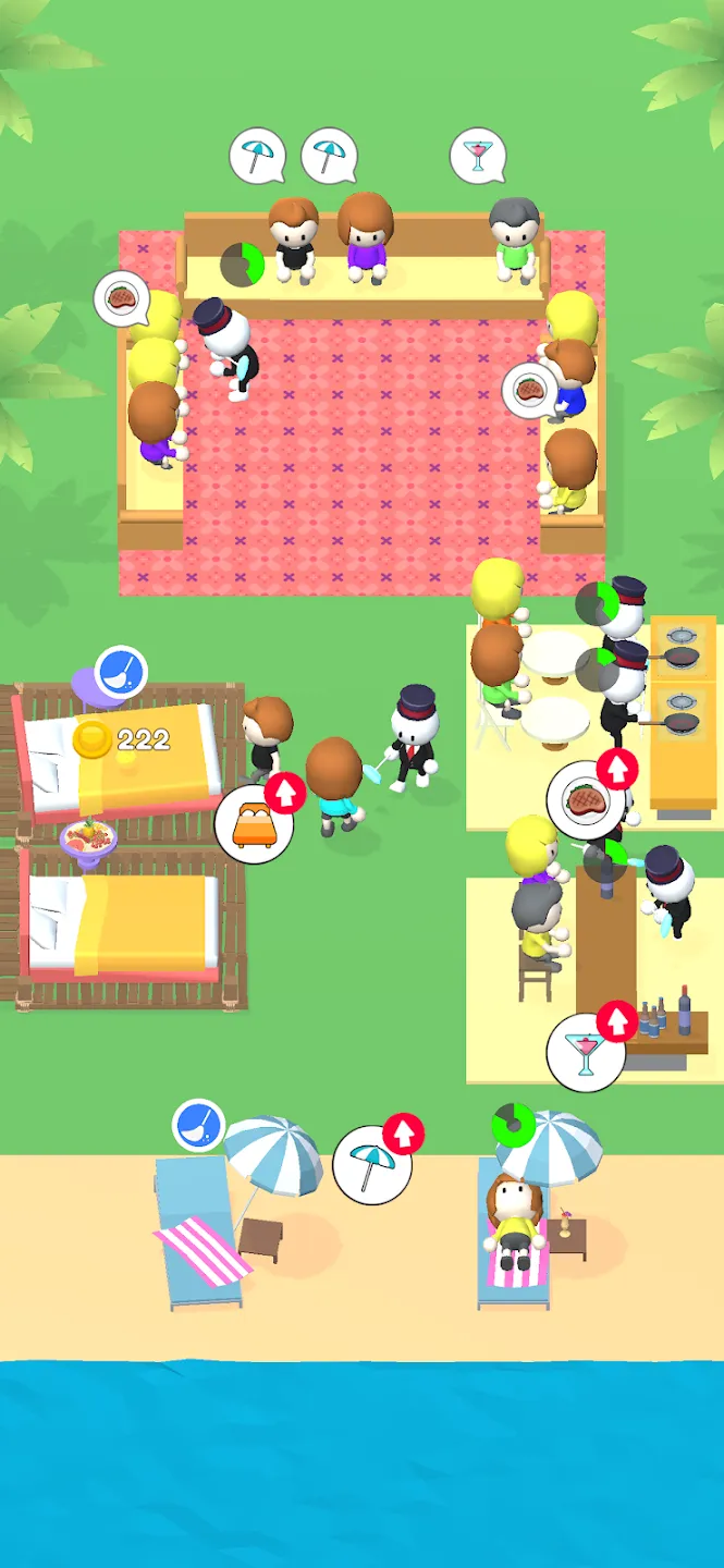 My Hotel Life v1.2.3 APK Мод (Много денег) Screenshot 4