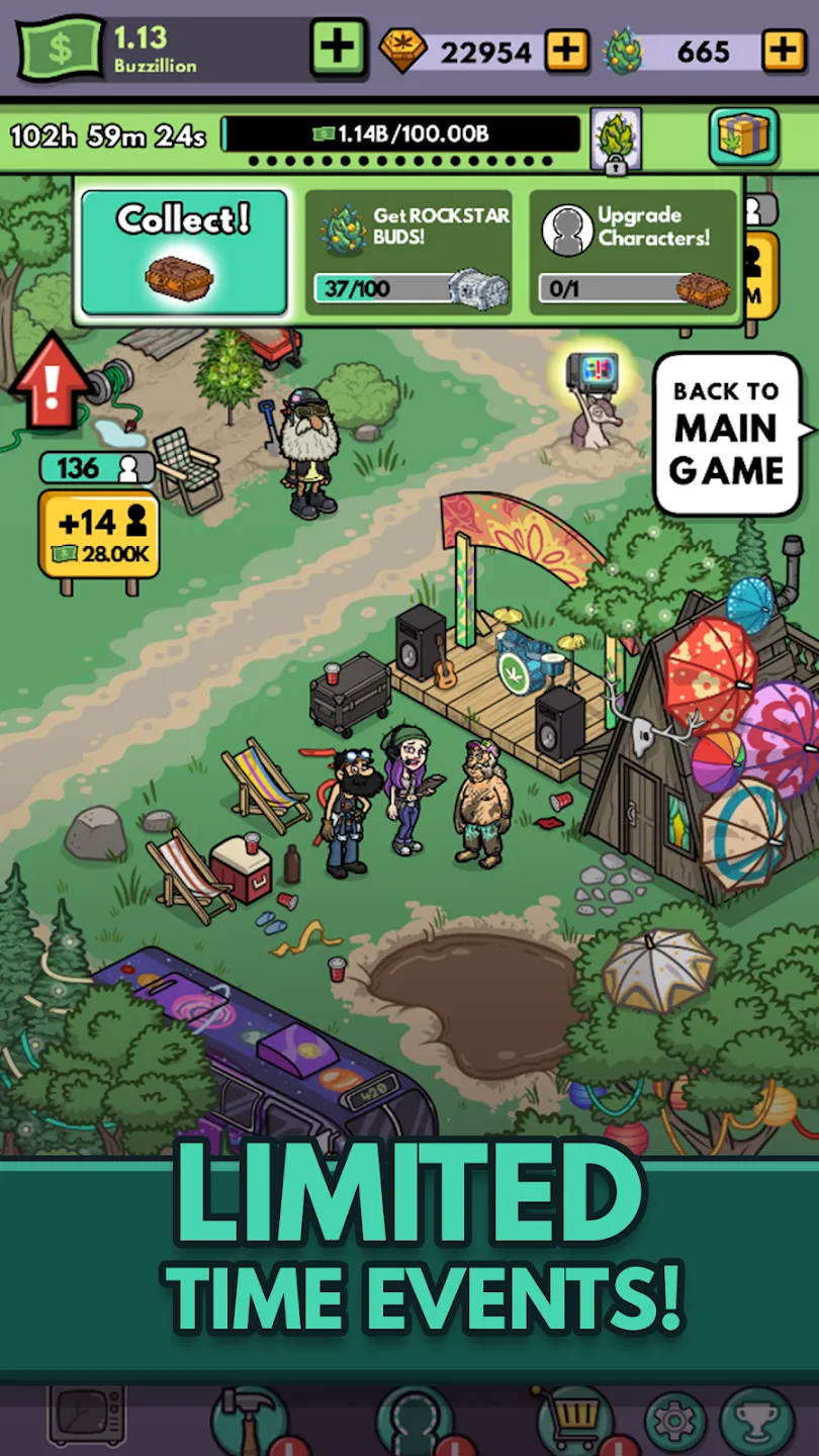Bud Farm: Idle Tycoon v1.28.1 APK Мод (Много денег) Screenshot 3