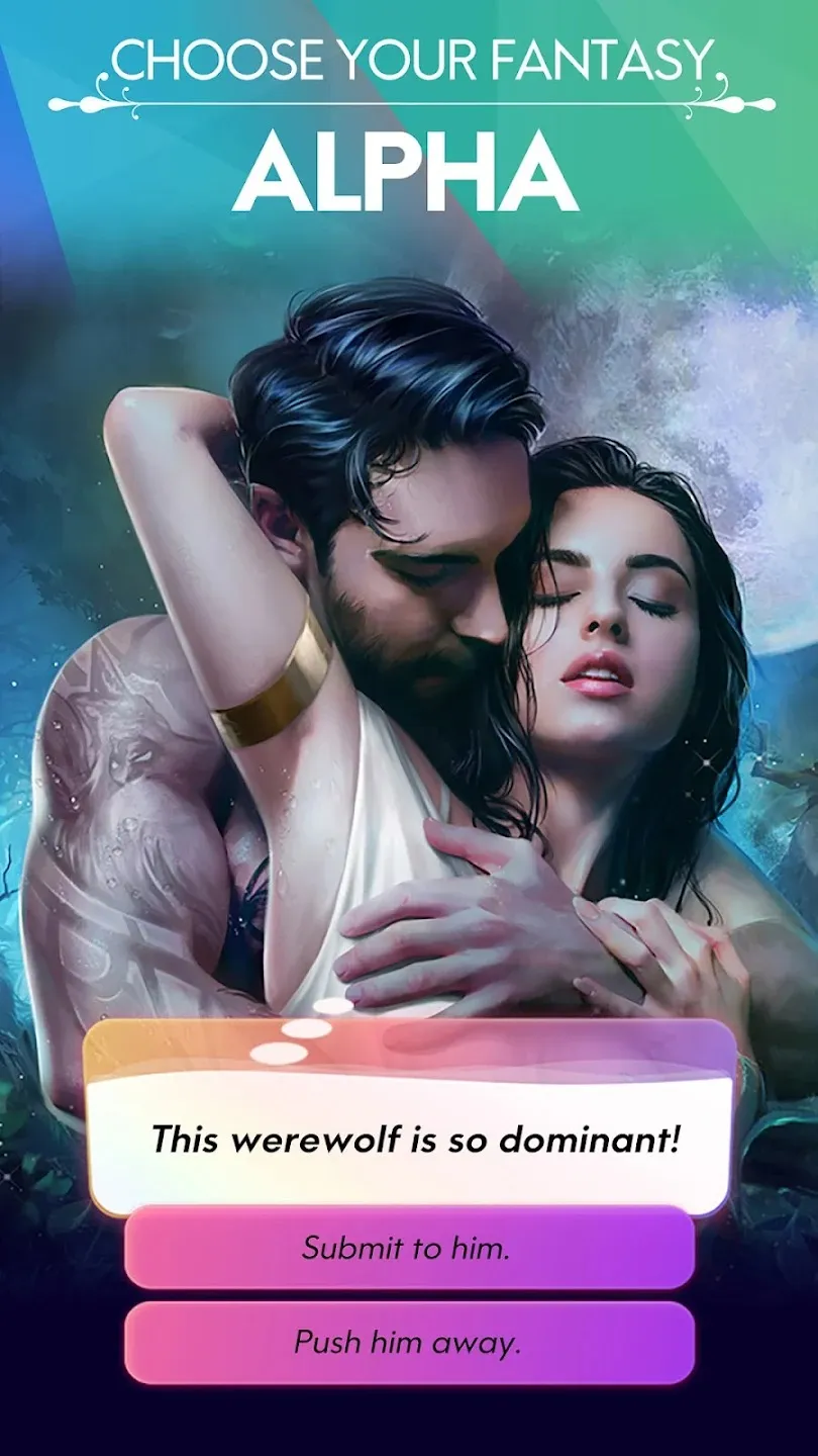 Crush: Werewolf &Vampire Story [мод: премиум выборы] Screenshot 4