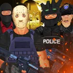 Мод на Андроид: Justice Rivals 3 Cops&Robbers v1.200f8 APK Мод (Много денег) на Андроид