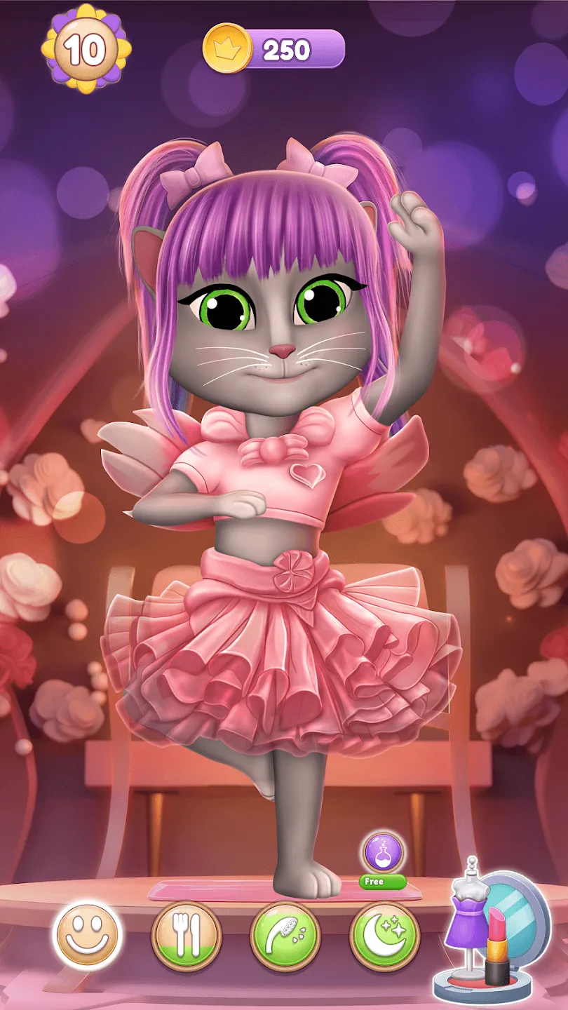 Моя Говорящая Кошка Лили 2 v1.13.76 APK Мод (Много денег) Screenshot 3