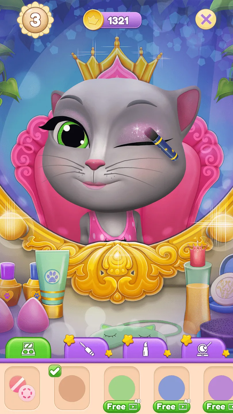Моя Говорящая Кошка Лили 2 v1.13.76 APK Мод (Много денег) Screenshot 5