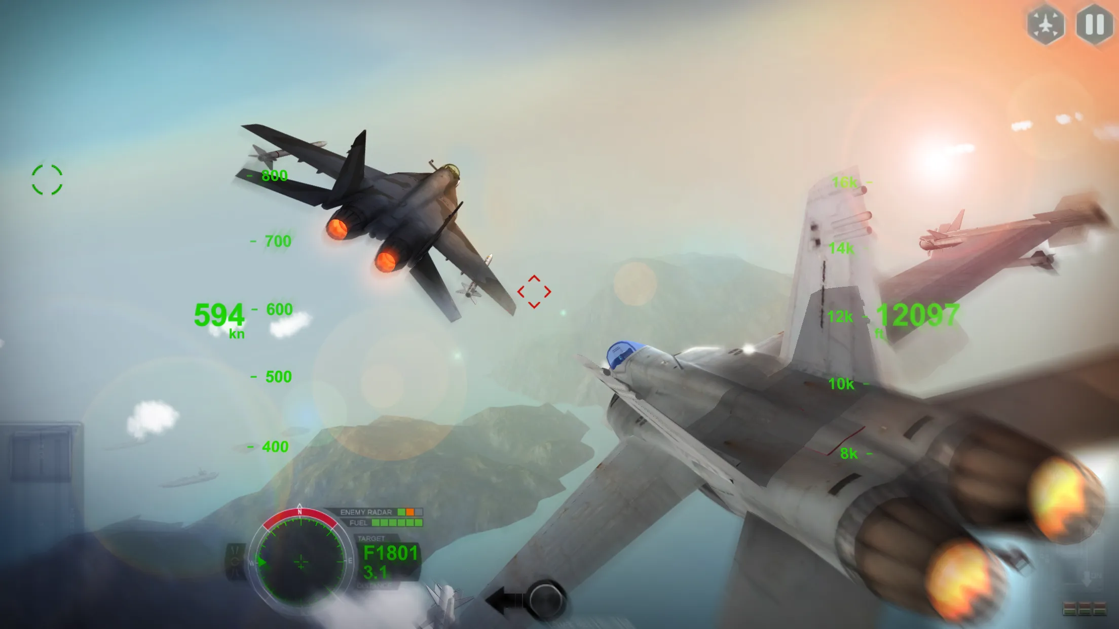 AirFighters Pro v4.3.2 APK Мод (Меню, Разблокированы все самолёты) Screenshot 1