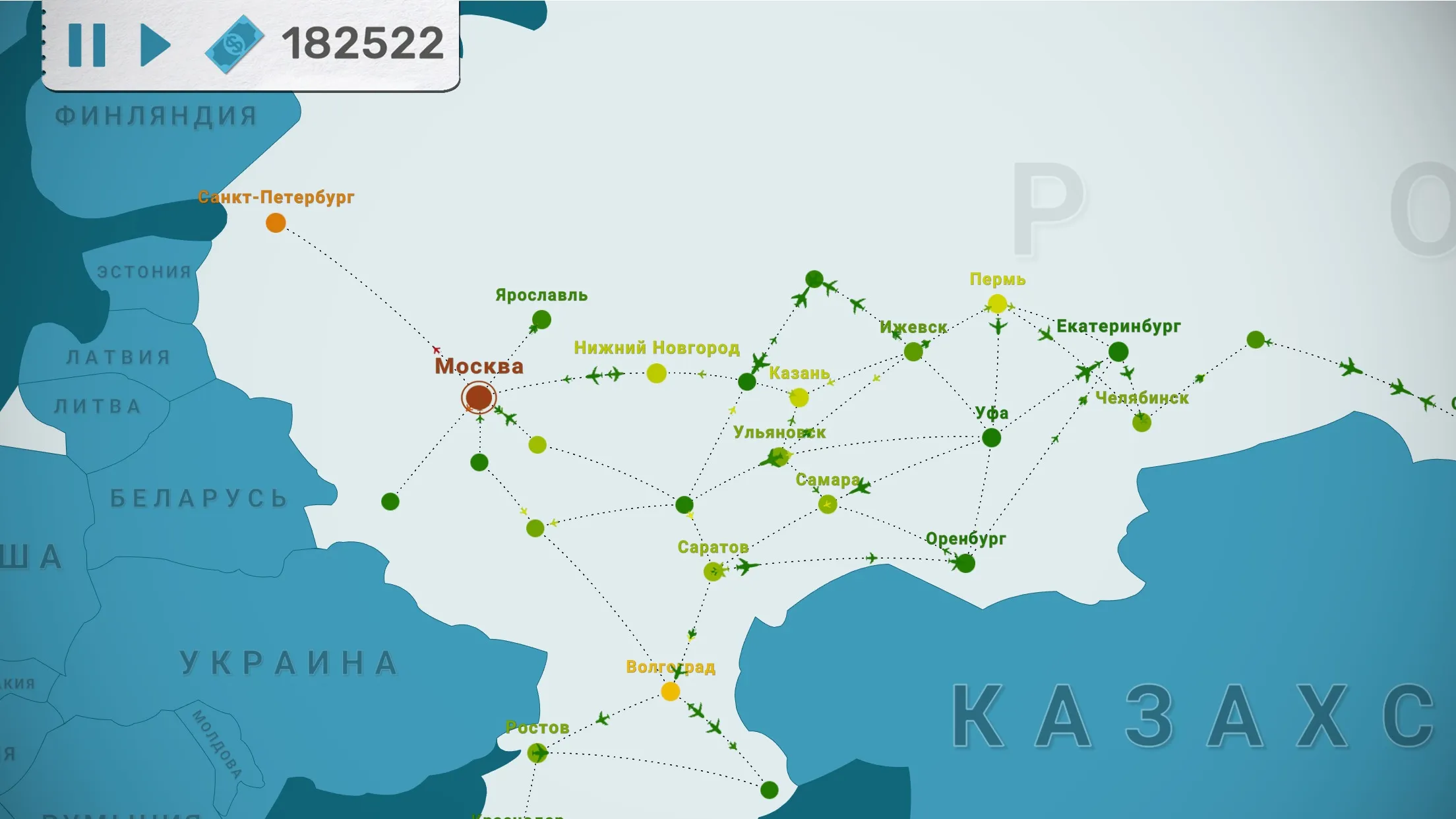 Fly Corp: симулятор авиалиний [мод: много денег] Screenshot 1