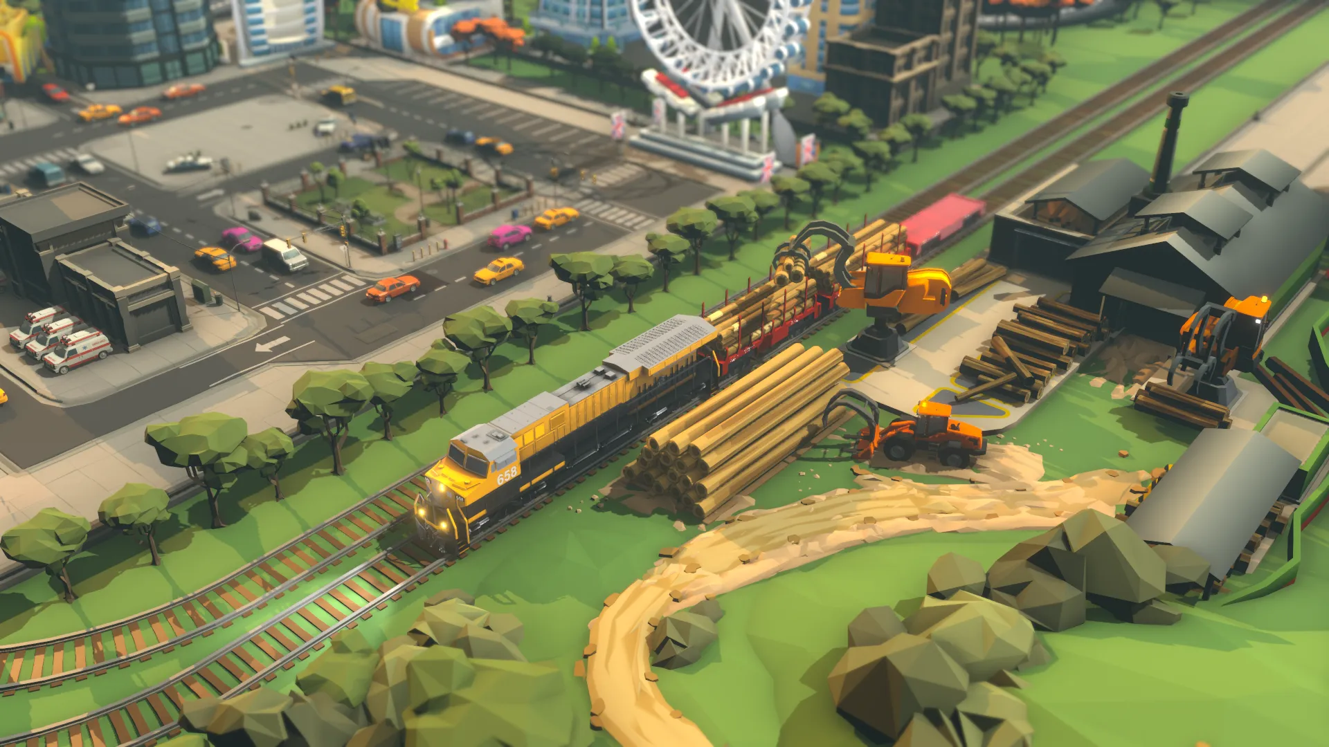 Transport Tycoon Empire: Город v2.22.0 APK Мод (Меню, Много денег, Без рекламы) Screenshot 3