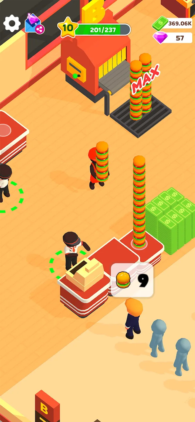 Бургер, пожалуйста! v31.5.0 APK Мод (Много денег) Screenshot 4