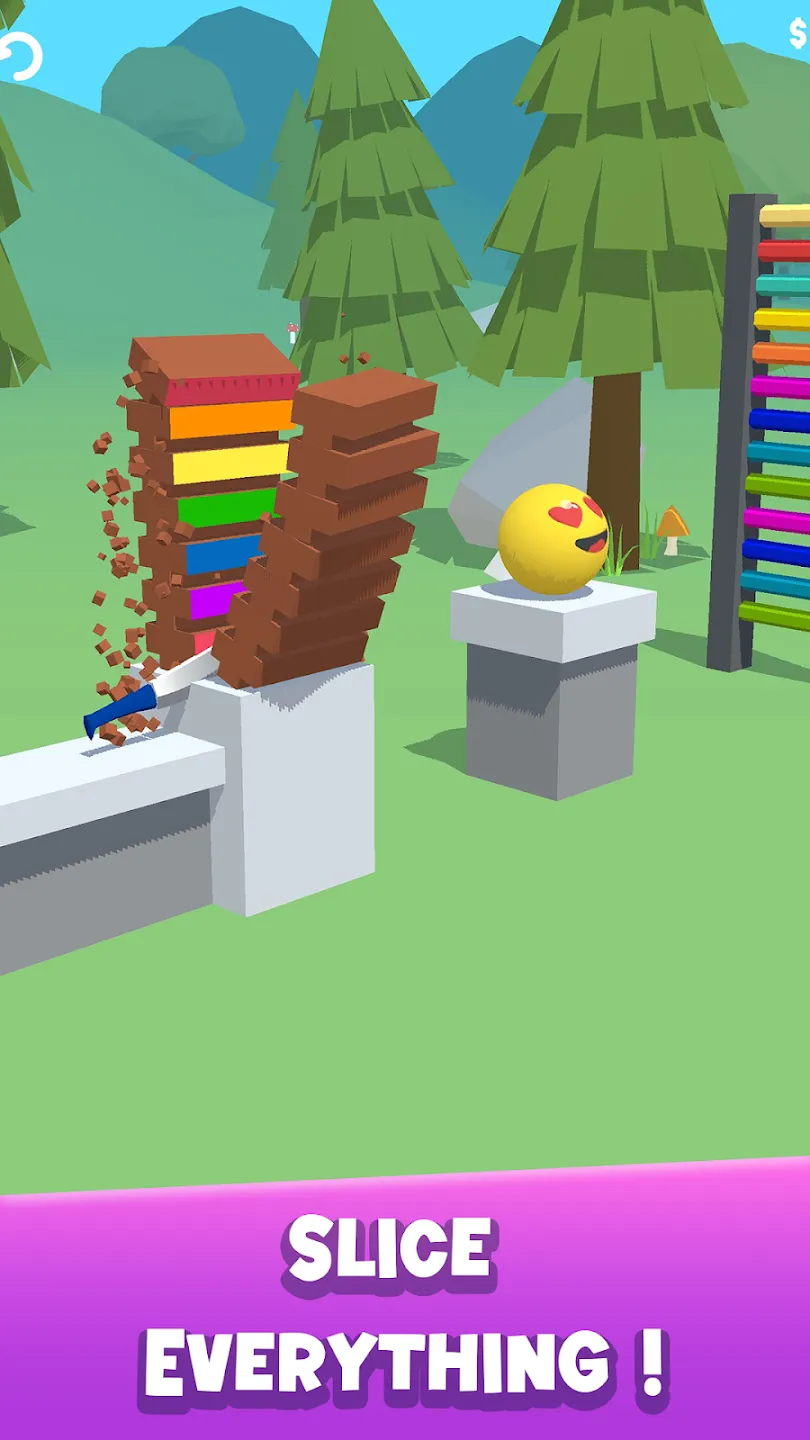 Slice It All! v2.16.1 APK Мод (Бесплатные награды) Screenshot 1