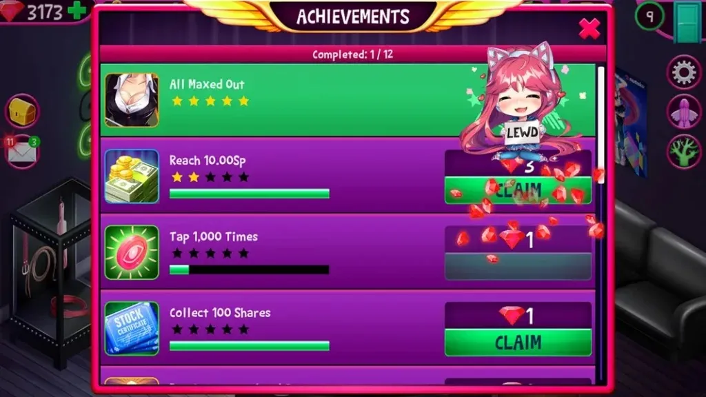 Fap CEO (18+) v1.113 APK Мод (Много денег) Screenshot 5