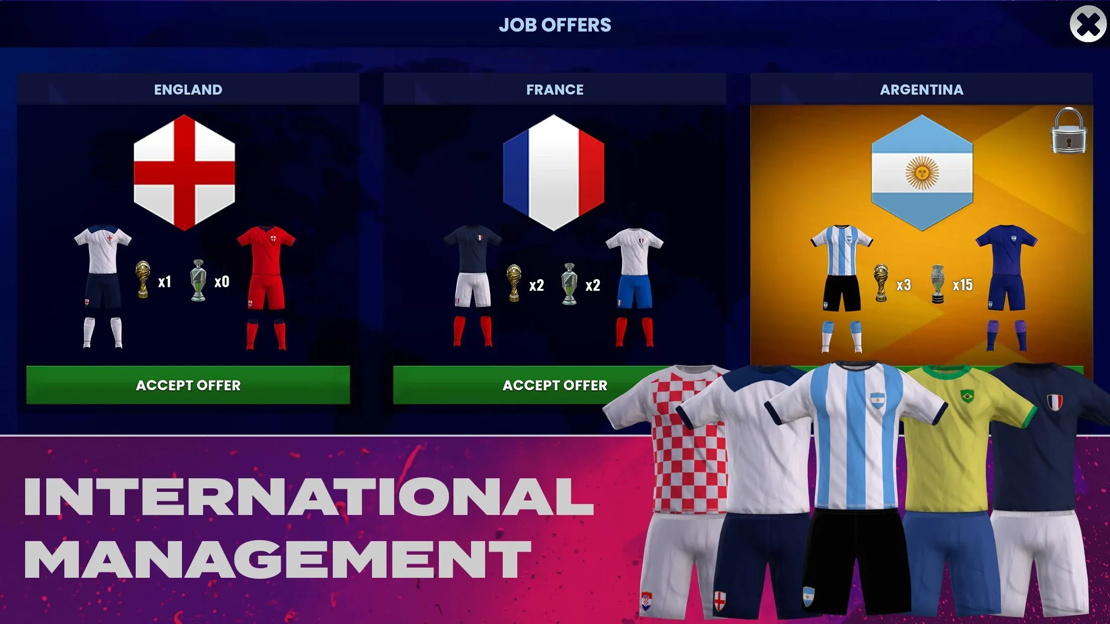 Soccer Manager 2024 - Футбол [мод: меню] Screenshot 5