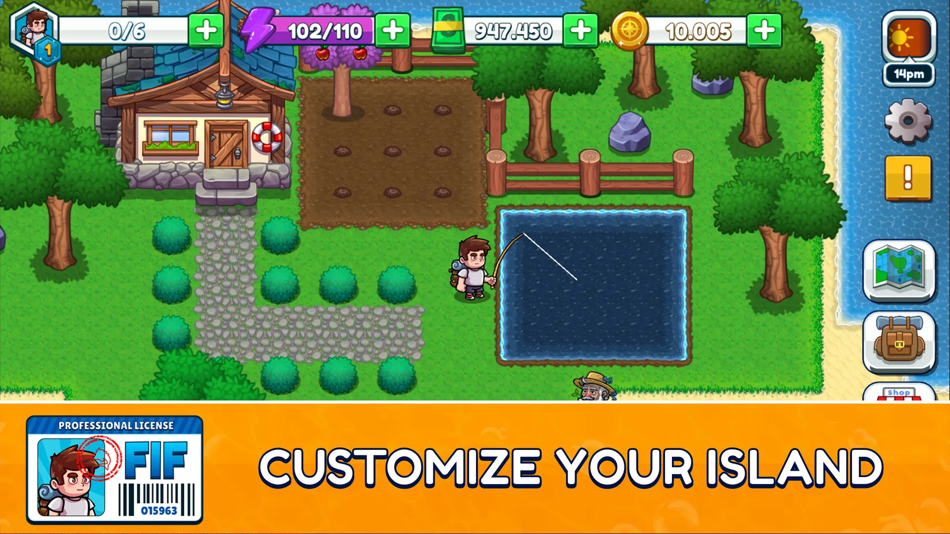 Nautical Life 2 v2.3.1 APK Мод (Меню, Много денег и энергии) Screenshot 2