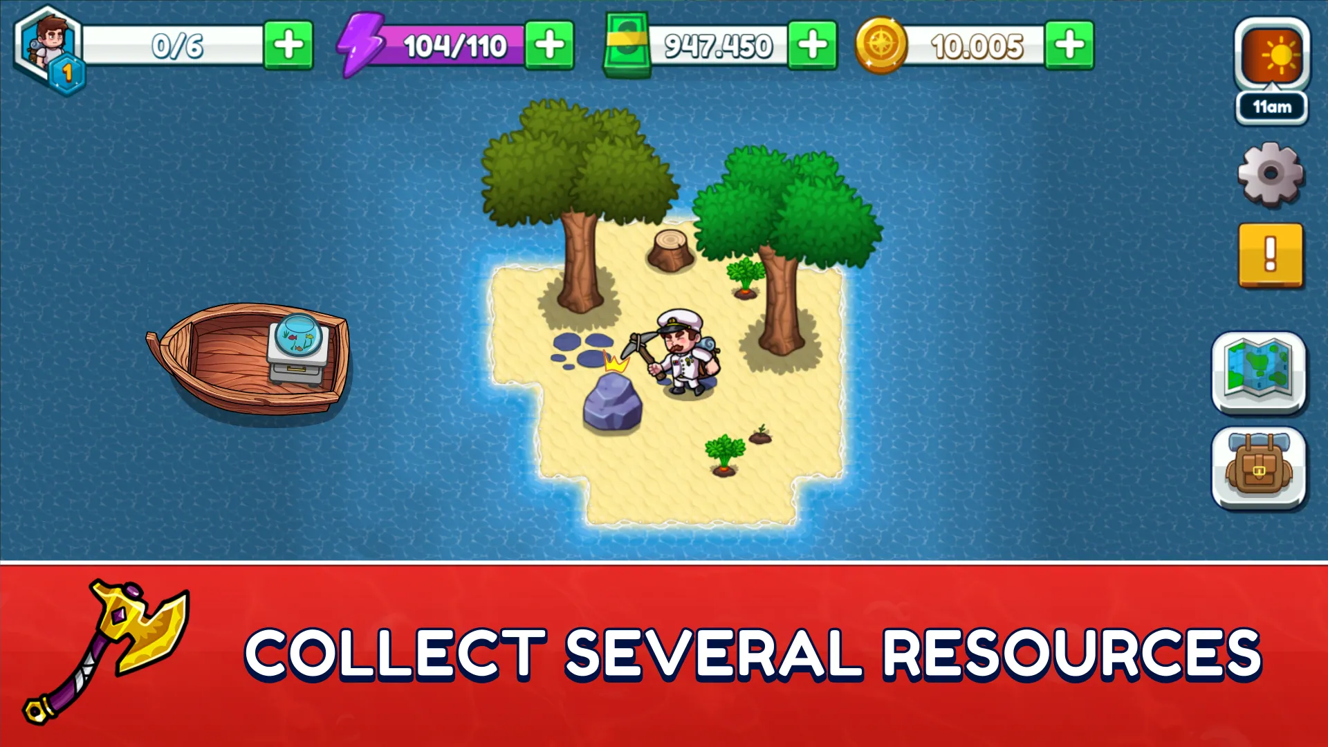 Nautical Life 2 v2.3.1 APK Мод (Меню, Много денег и энергии) Screenshot 4