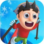 Скачать взлом Ski Safari - 10-я Годовщина [мод: много денег] на Андроид
