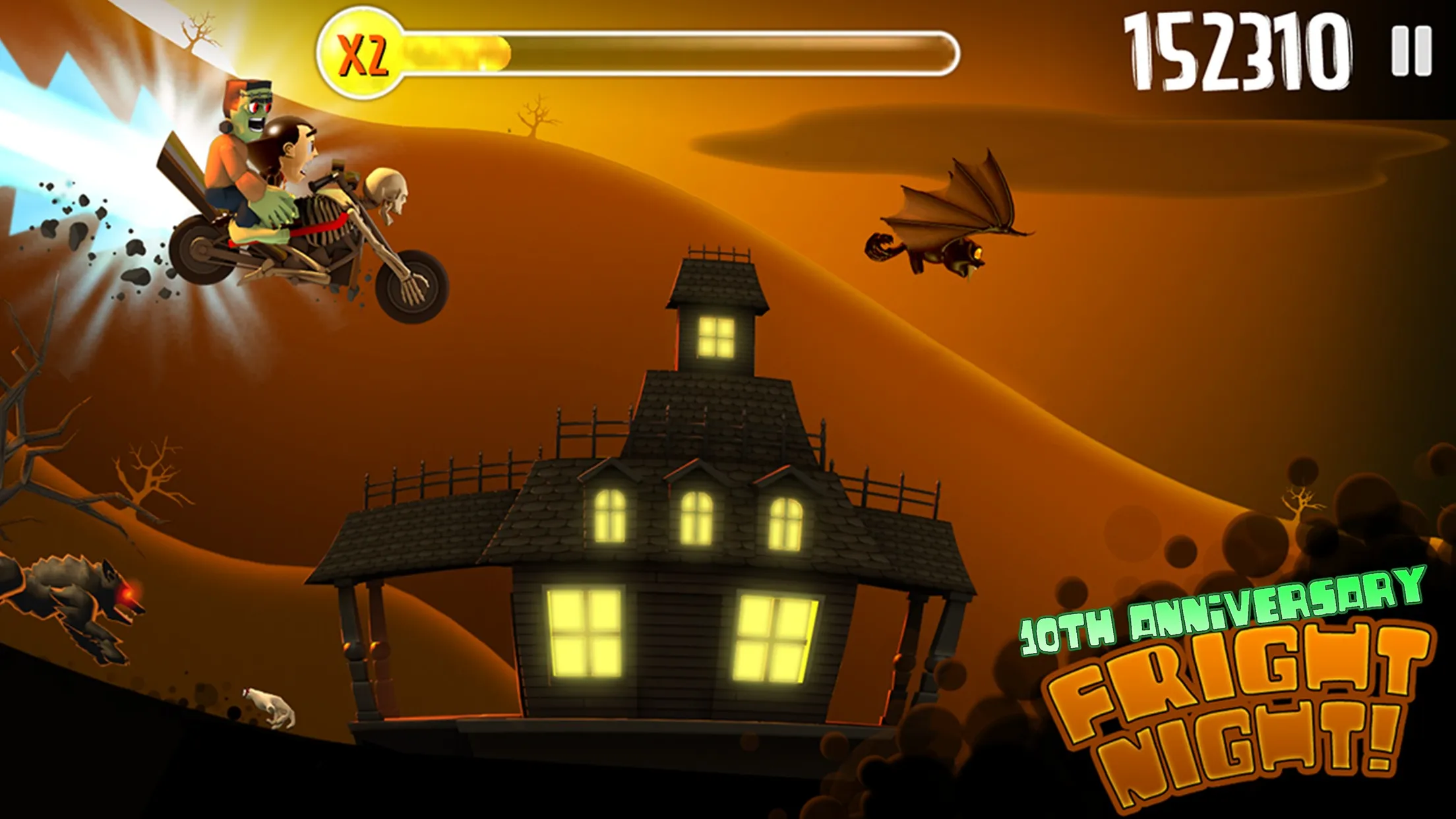 Ski Safari - 10-я Годовщина [мод: много денег] Screenshot 4