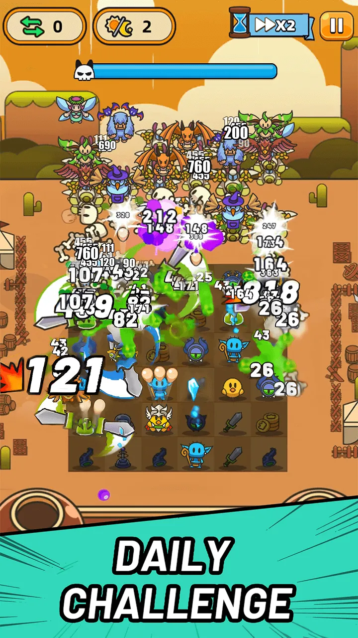Легион Слайма v4.0.0 APK Мод (Меню, Множитель урона и защиты, Режим бога) Screenshot 5