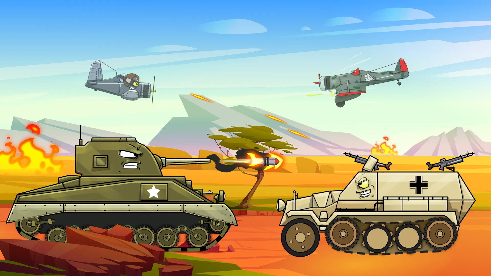 Merge Tanks: Танки vs Танчики v2.79.00 APK Мод (Много денег) Screenshot 4