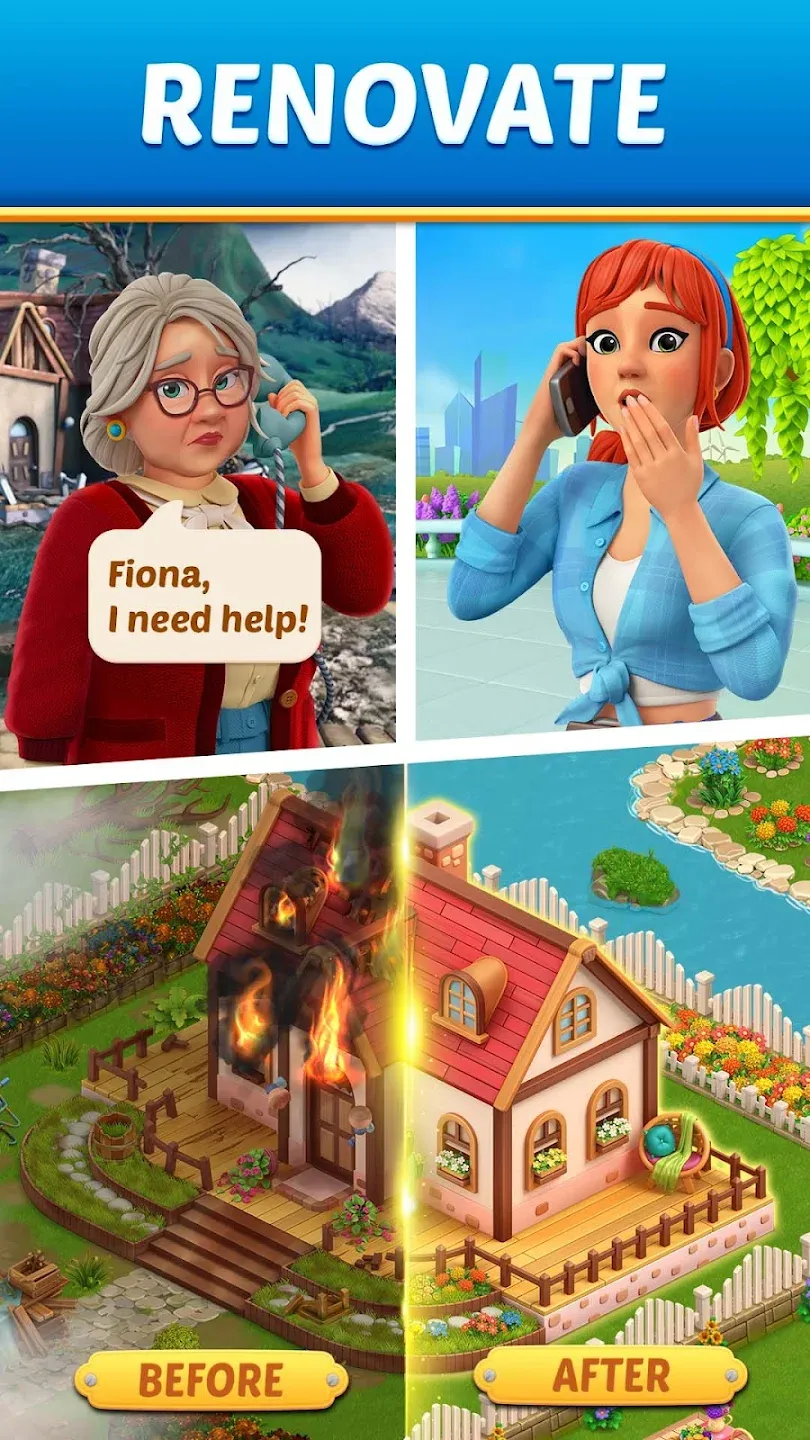 Fiona's Farm v7.7.0 APK Мод (Много ресурсов) Screenshot 2
