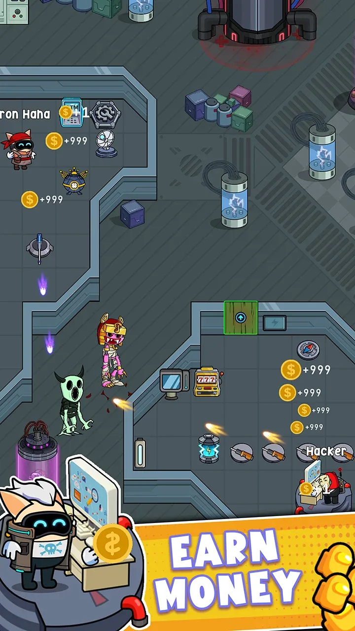 Space Survivor v2.0.27 APK Мод (Меню, Много денег и билетов) Screenshot 5