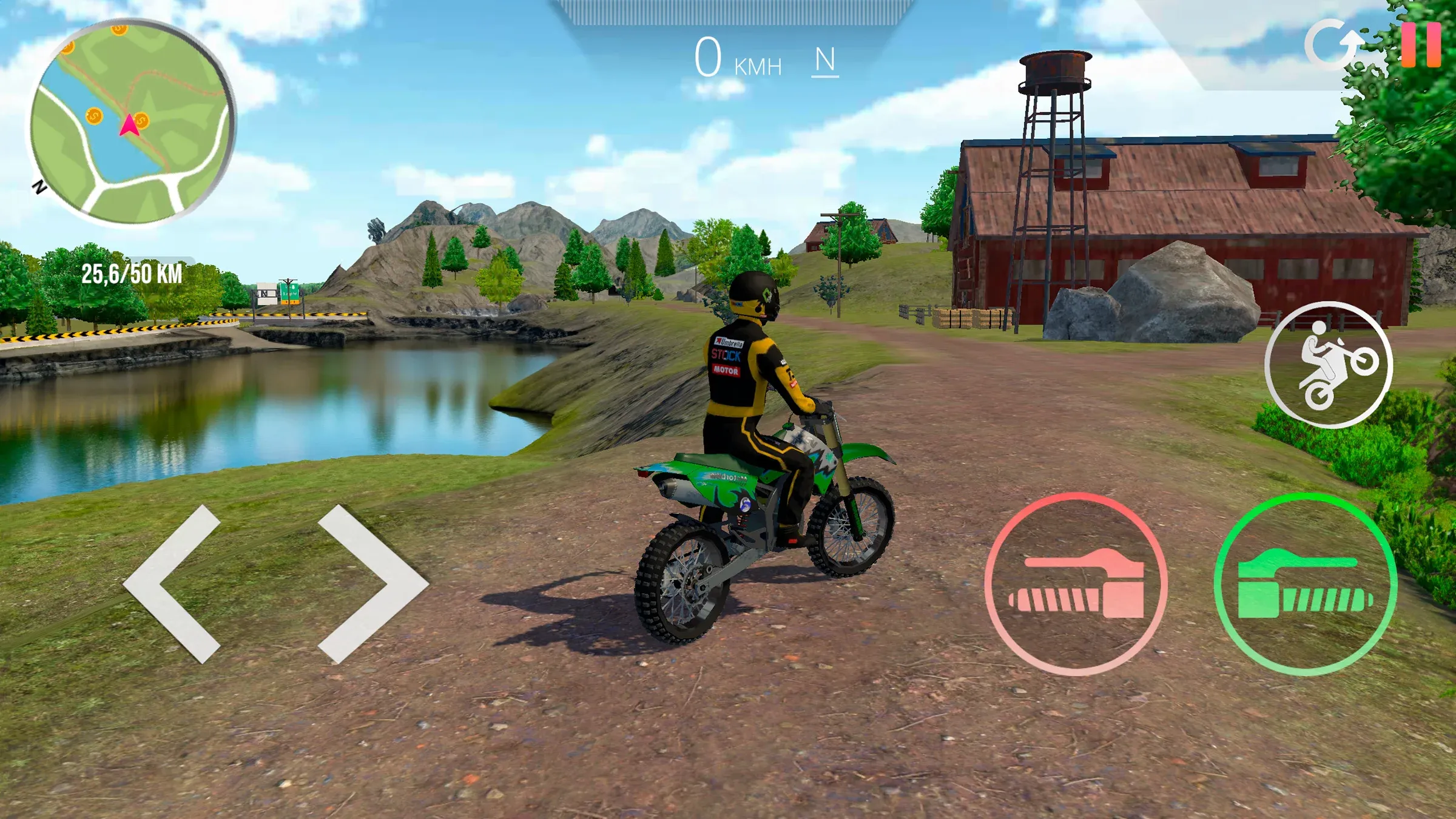 Motorcycle Real Simulator v4.2.6 APK Мод (Много денег) Screenshot 3