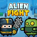 Мод на Андроид: Alien Fight: Police vs Zombie Мод (Много денег) на Андроид